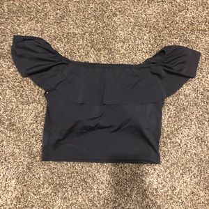 Kortni Jeane Ruffle Around Top